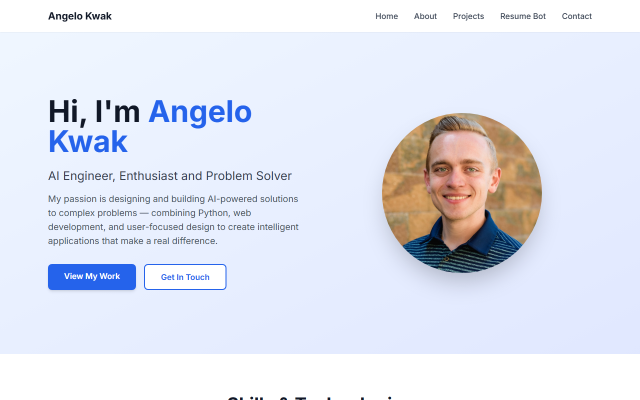 This Portfolio Website